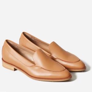 Everlane: The Modern Loafer - Camel Pointed Toe Oxford